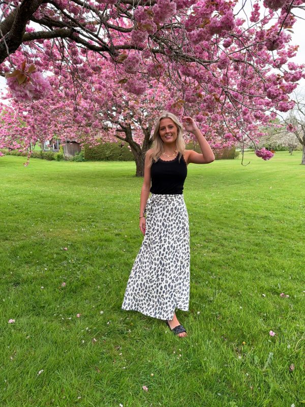 Wrap Skirt - Leopard Cream - Coconut Milk - Bild 2