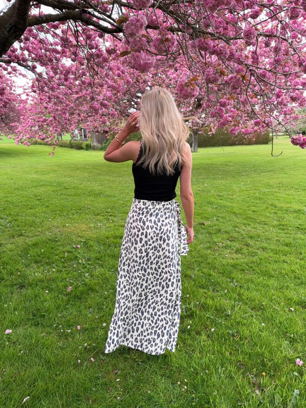 Wrap Skirt - Leopard Cream - Coconut Milk - Bild 3