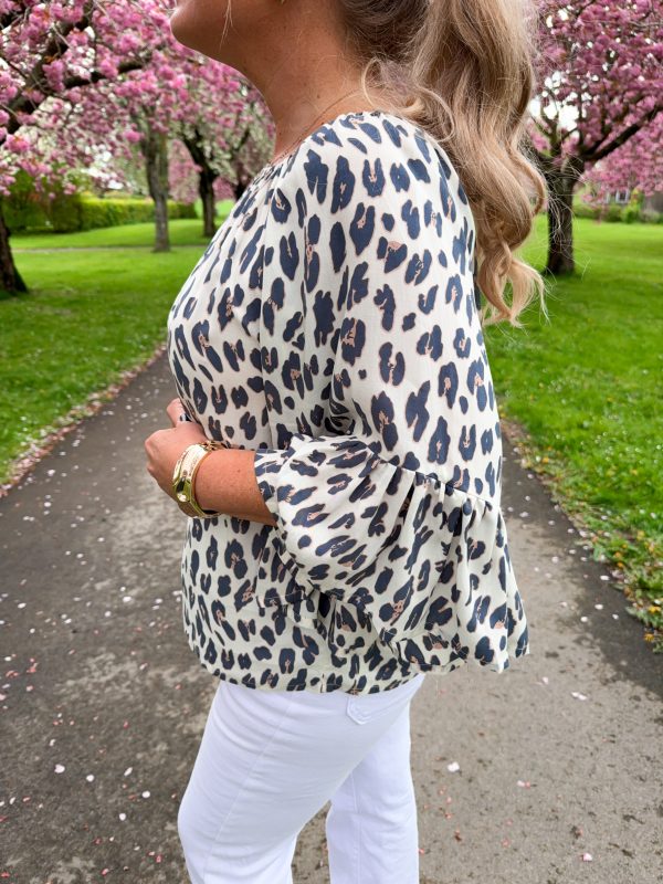 Top - Leopard Cream - Coconut Milk - Bild 3