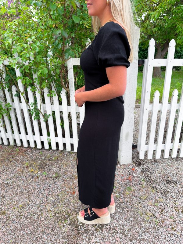 Amanda Linneklänning - Svart - Bild 3