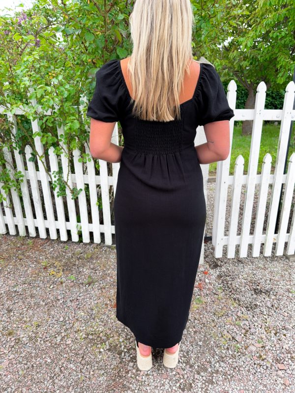 Amanda Linneklänning - Svart - Bild 5