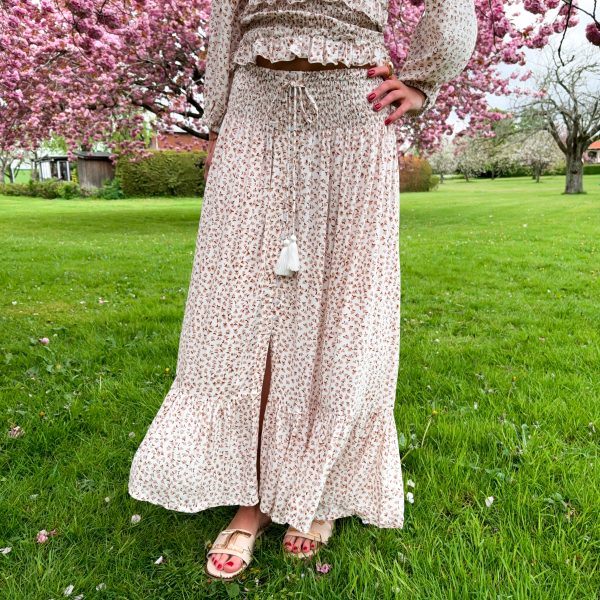Lorena Skirt - Violet White - Coconut Milk