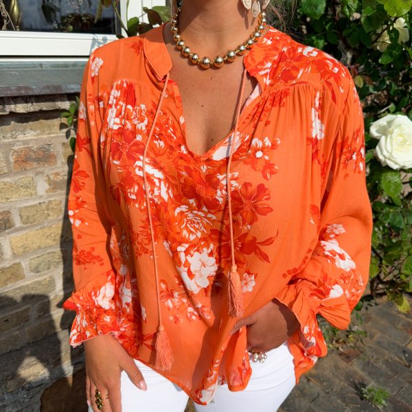 Jennifer Blus - Flower Orange
