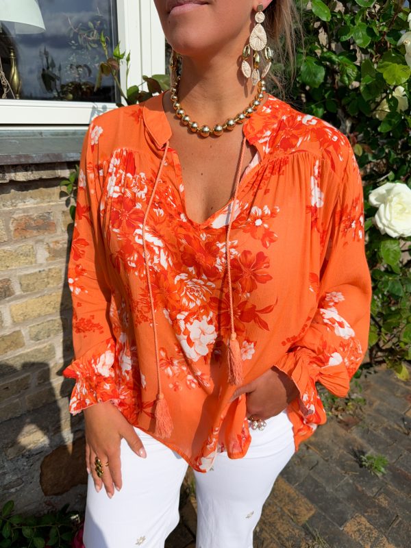 Jennifer Blus - Flower Orange