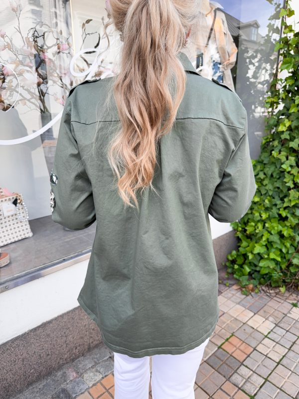 Army Skjortjacka - Khaki - Bild 4