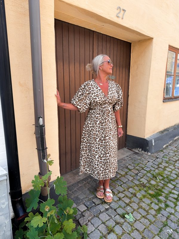 Bomullsklänning - Brown Leo - Bild 2