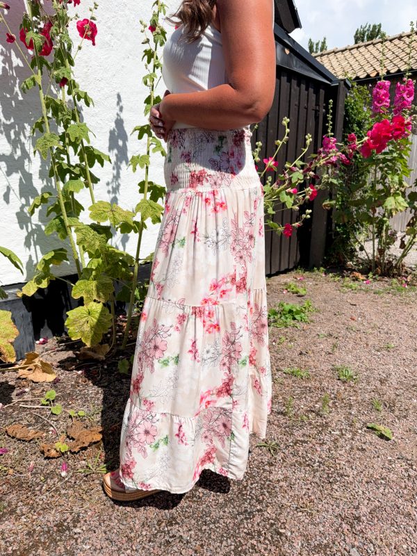 Bohokjol - Blommönstrad Beige/Rosa - Bild 4