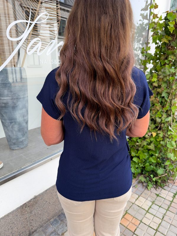 Topp Med Knyte - Navy - Bild 4