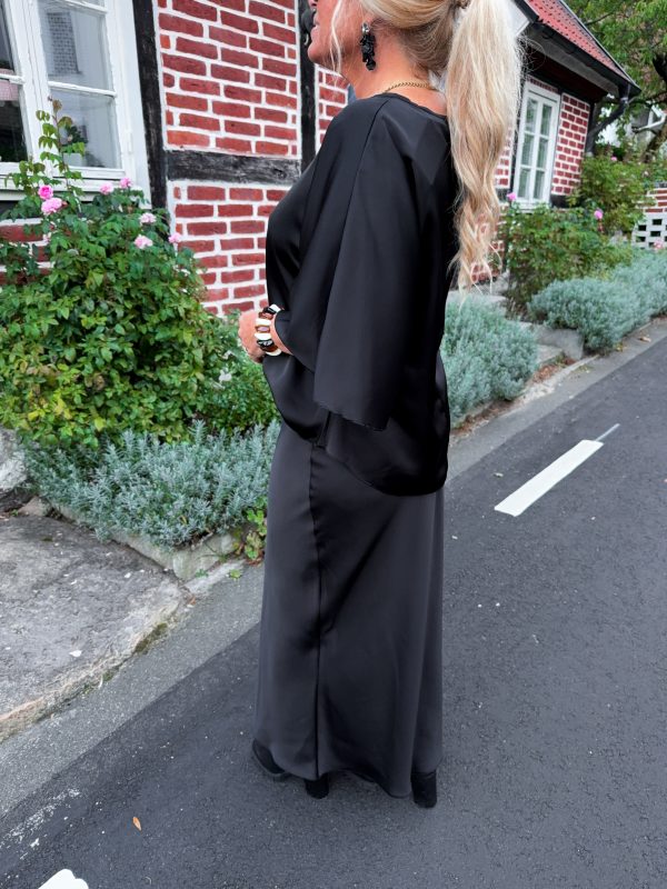 Satinkjol - Svart - Bild 3