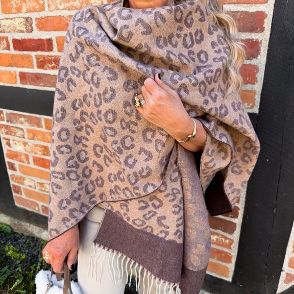 Poncho - Brun Leo