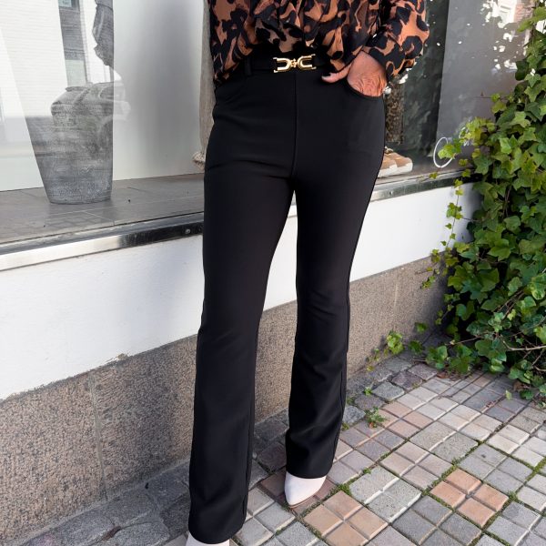 Bootcut Kostymbyxa - Svart