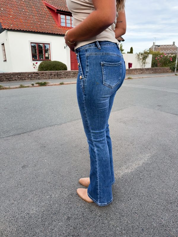 Bootcut Jeans - Medium Wash - Bild 2