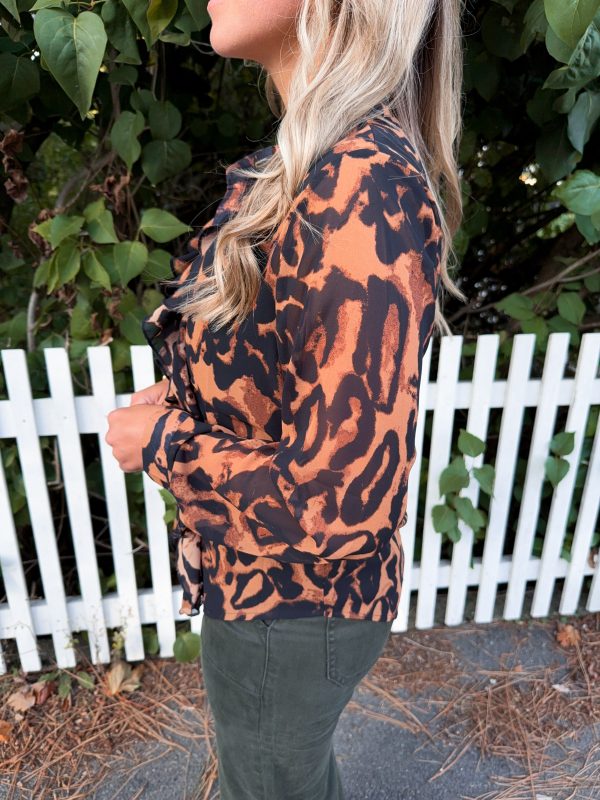 Kråsblus - Leopard - Bild 3
