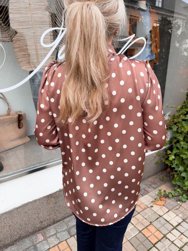 Prickig Satinblus - Brons - Bild 3