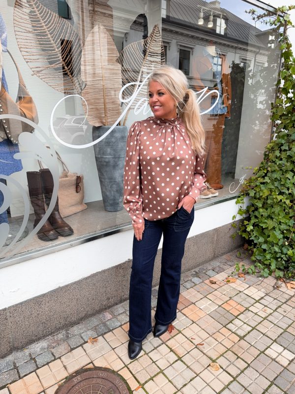 Prickig Satinblus - Brons - Bild 2