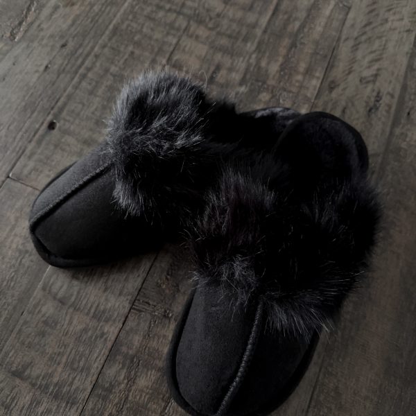 Gosiga Tofflor - Svart