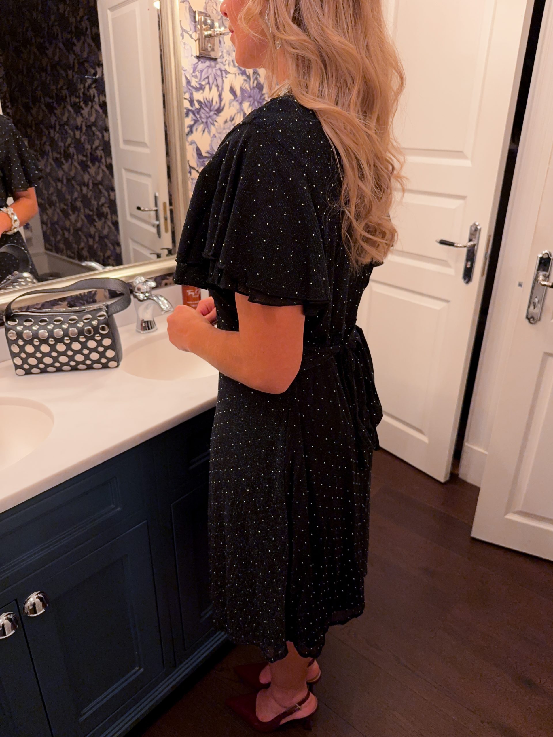 Paljettklänning - Svart - Bild 4