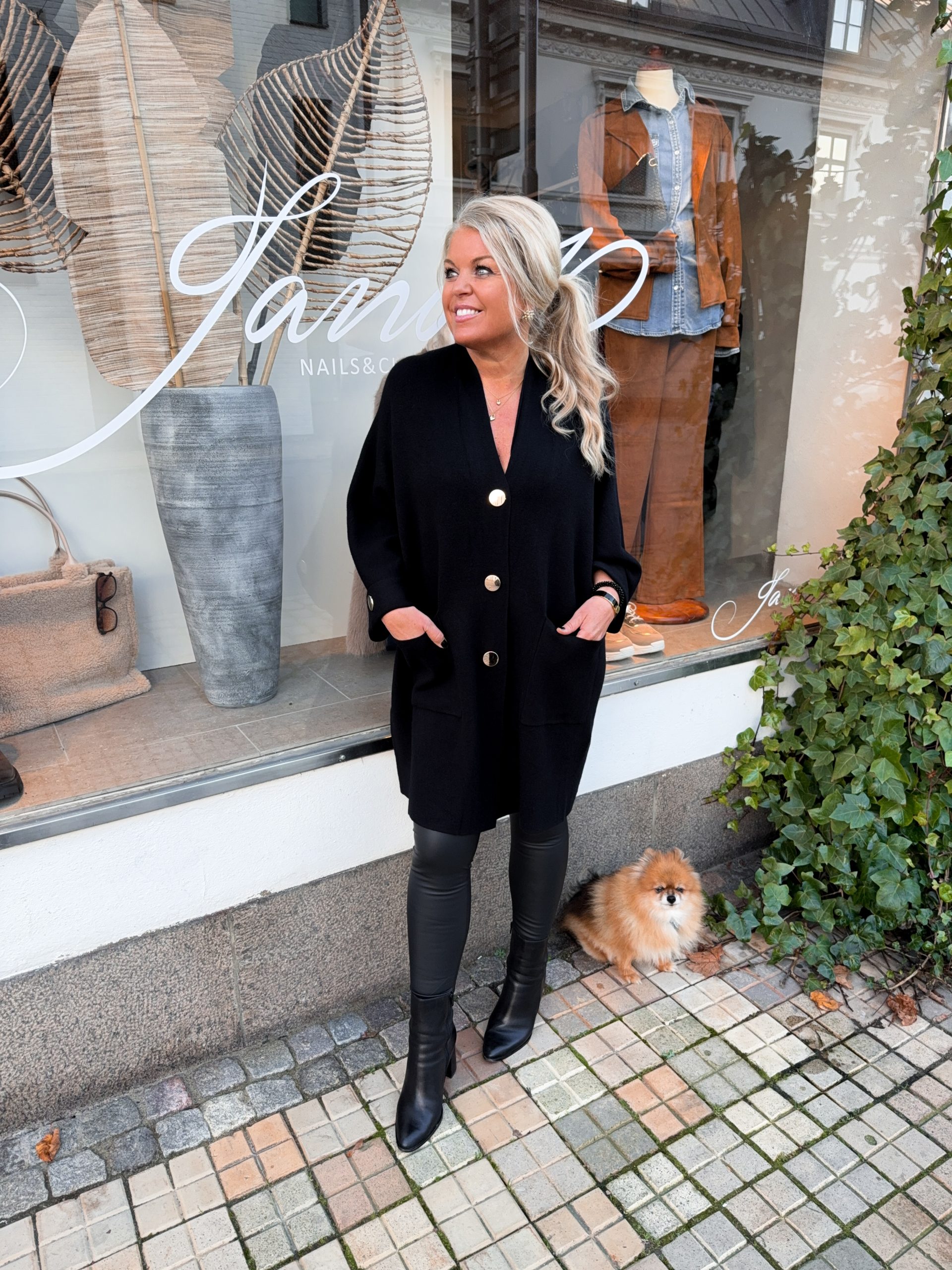 Oversized Kofta - Svart - Bild 2