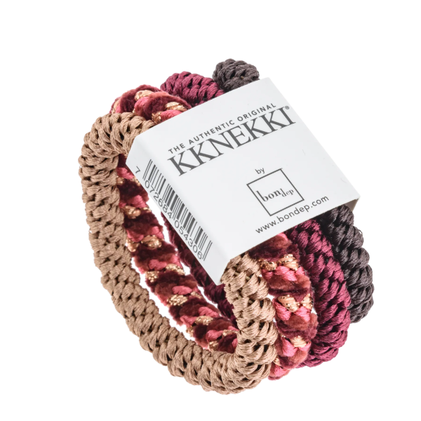 4- Pack Kknekki - Bordeaux/Gold