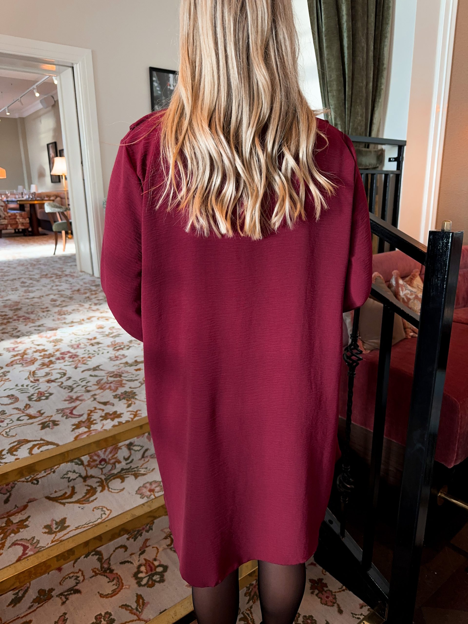 Volangtunika - Bordeaux - Bild 4