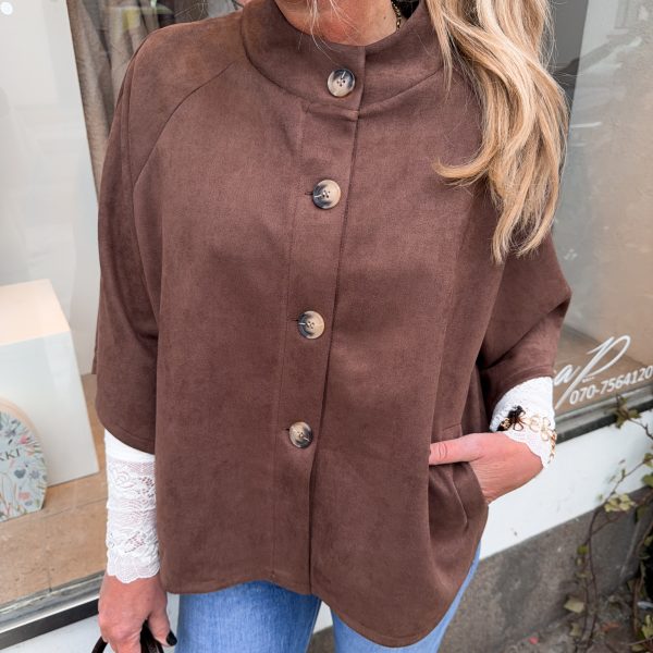 Brun Ponchokappa - Mocka