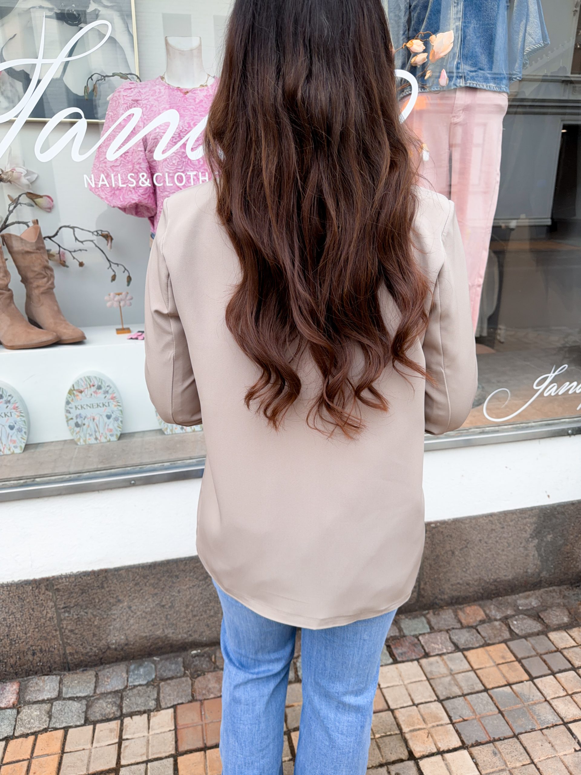 Beige Kavaj - Bild 5