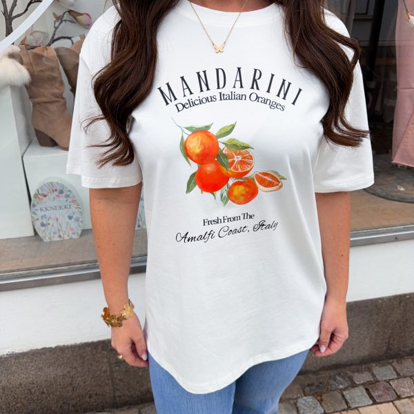 Oversized T-Shirt - Mandarini