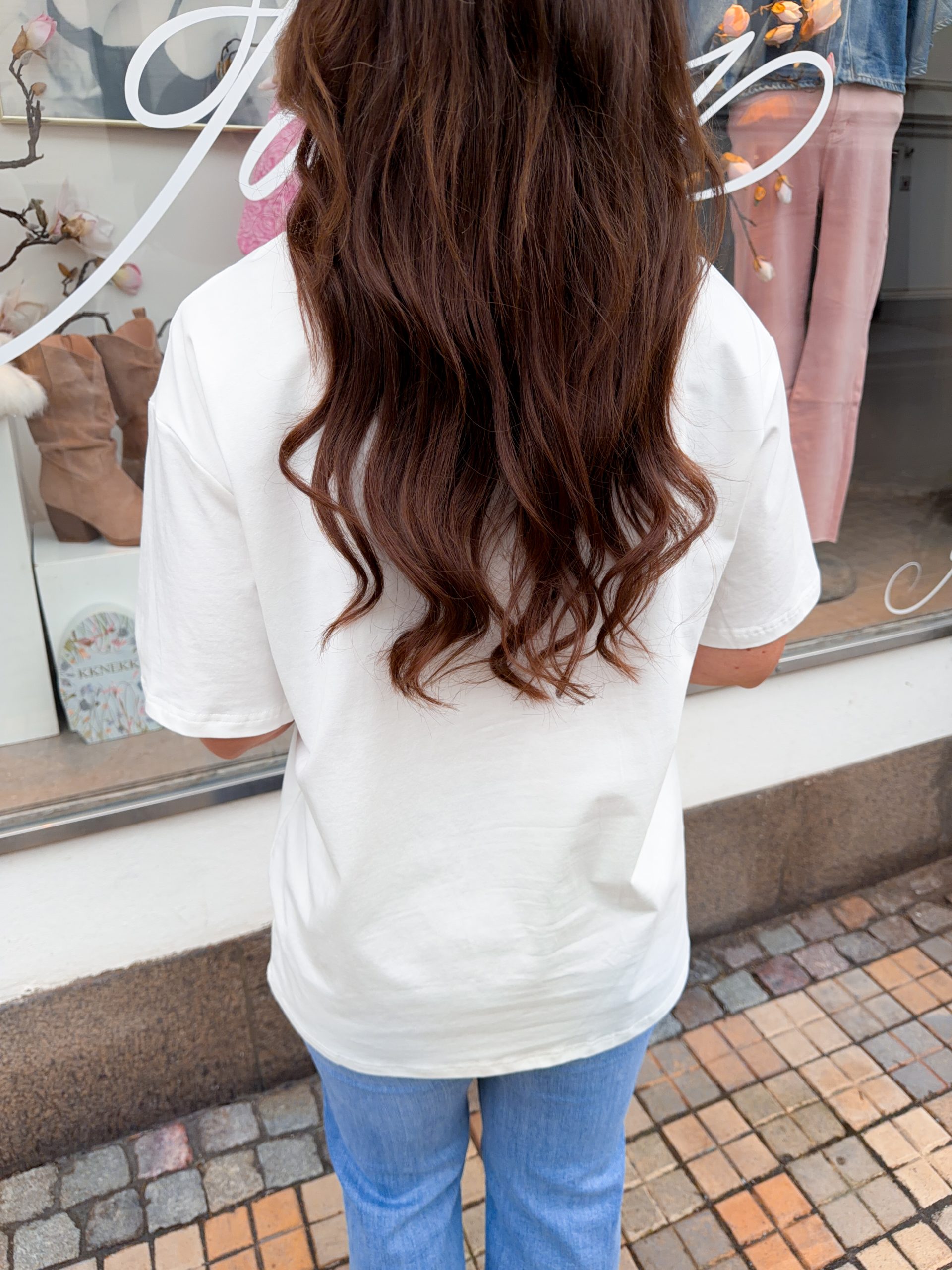 Oversized T-Shirt - Mandarini - Bild 3