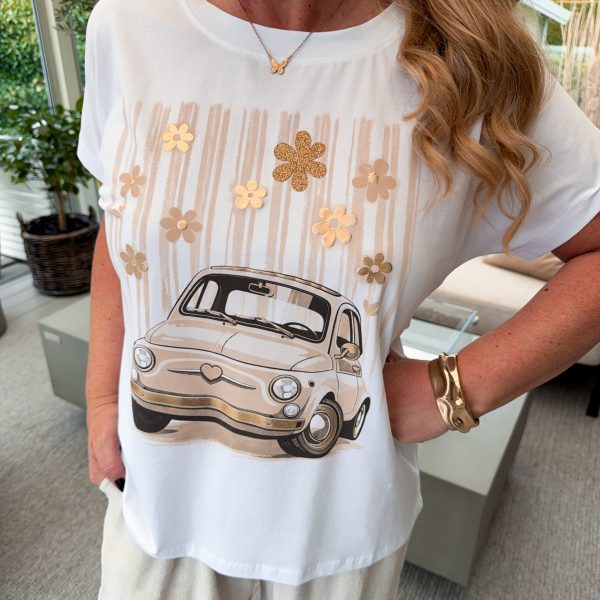 Vit T-Shirt - Gold Fiat