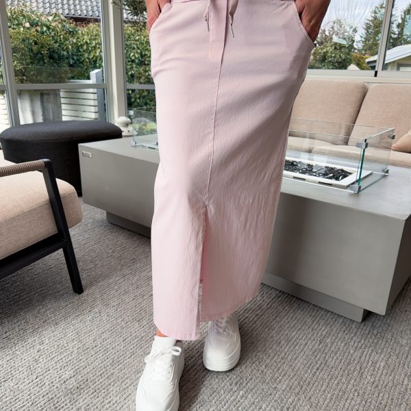 Stretchkjol - Ljusrosa