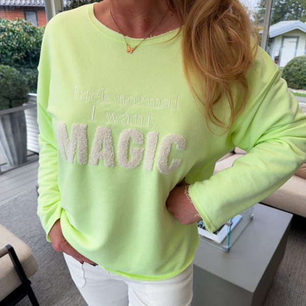 Lime Sweatshirt - MAGIC