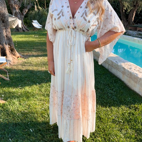 Boho Dress - Light Pink