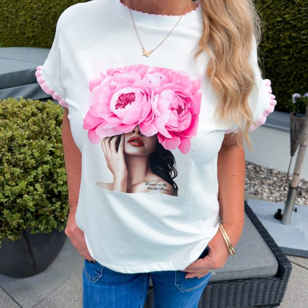 T-Shirt - Pink Flower