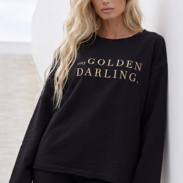 Sweatshirt - CAROLA - Svart