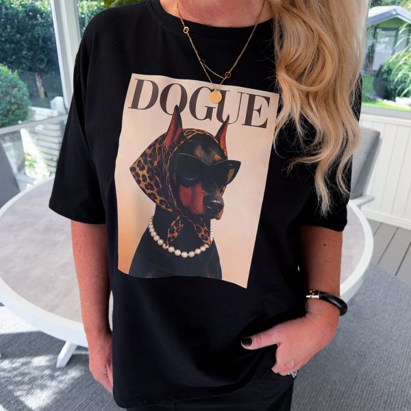 Svart T-Shirt - Dogue