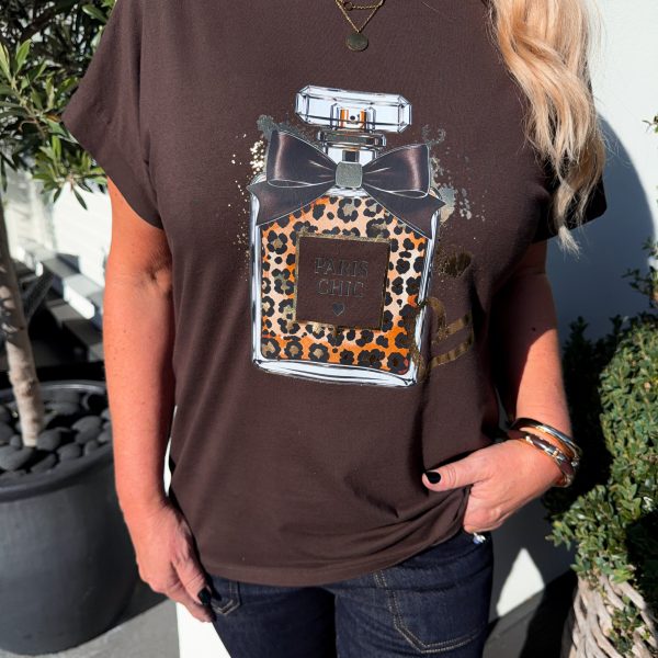 Brun T-Shirt - Paris Chic