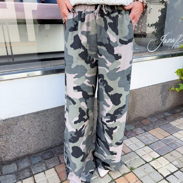 Viskosbyxa - Camouflage