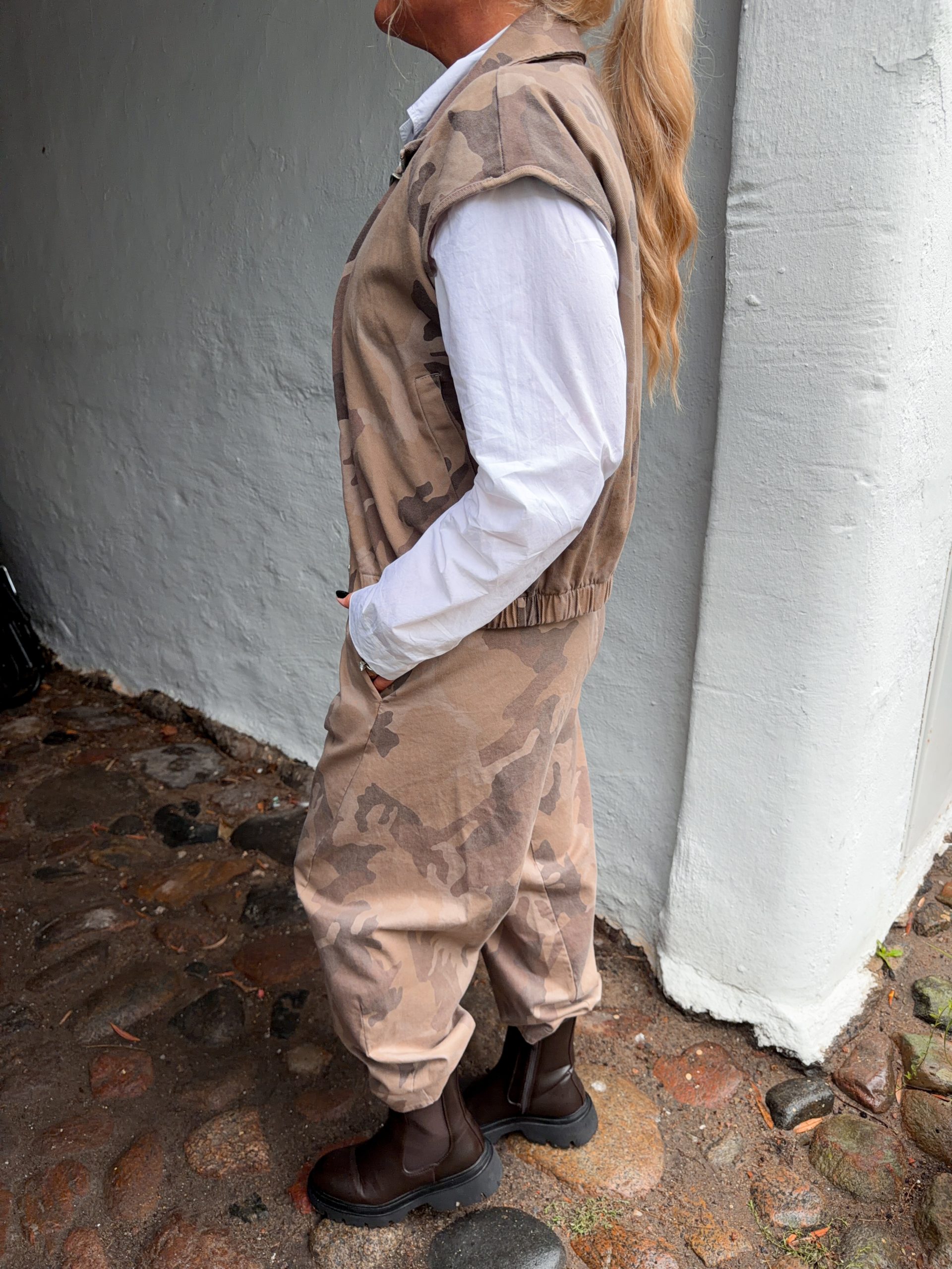 Beige Camouflage Väst - Bild 3