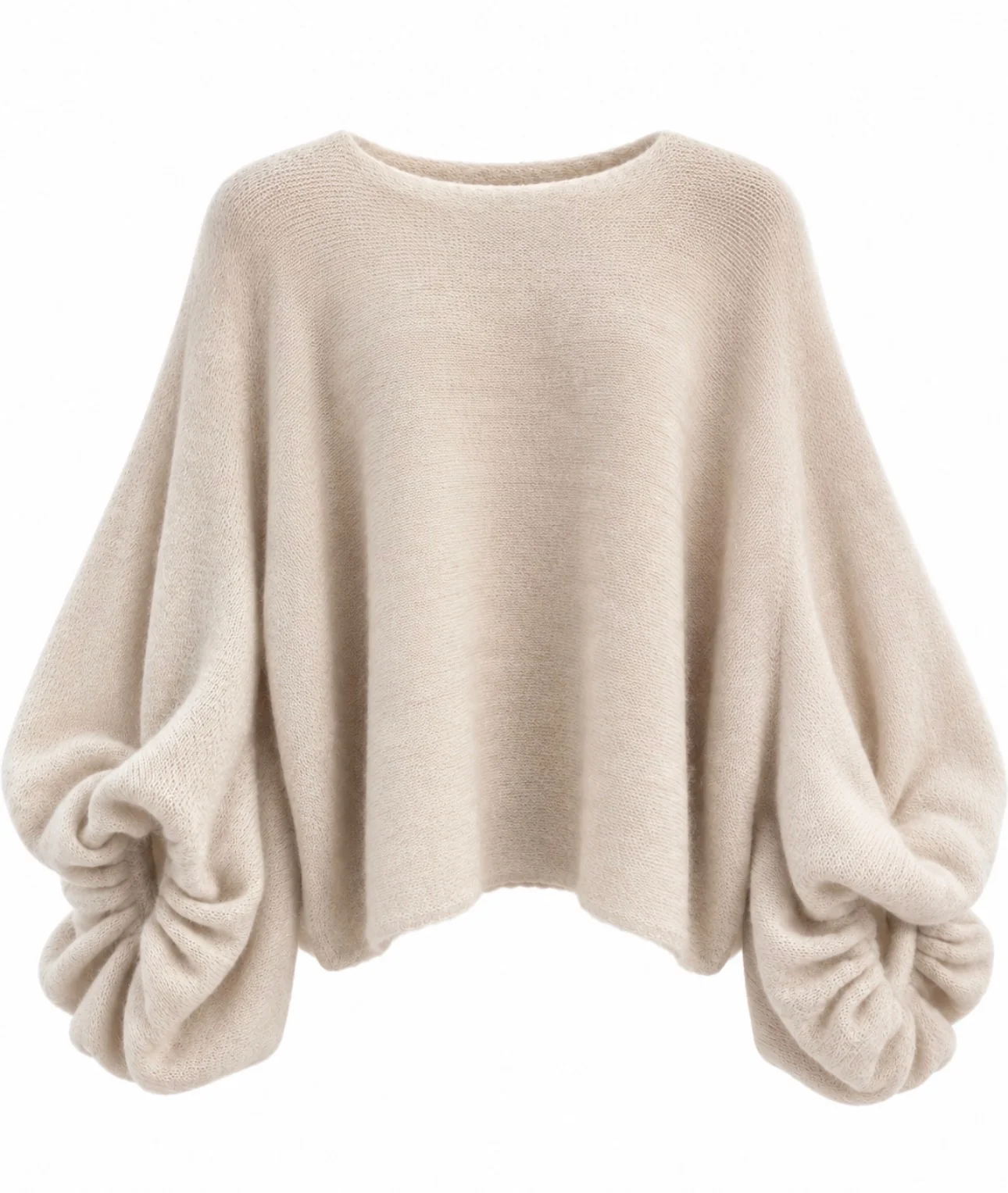 Vera - Romantic Knit Sweater - Cream - Bild 2