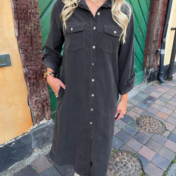 Skjortklänning - Manchester - Brun