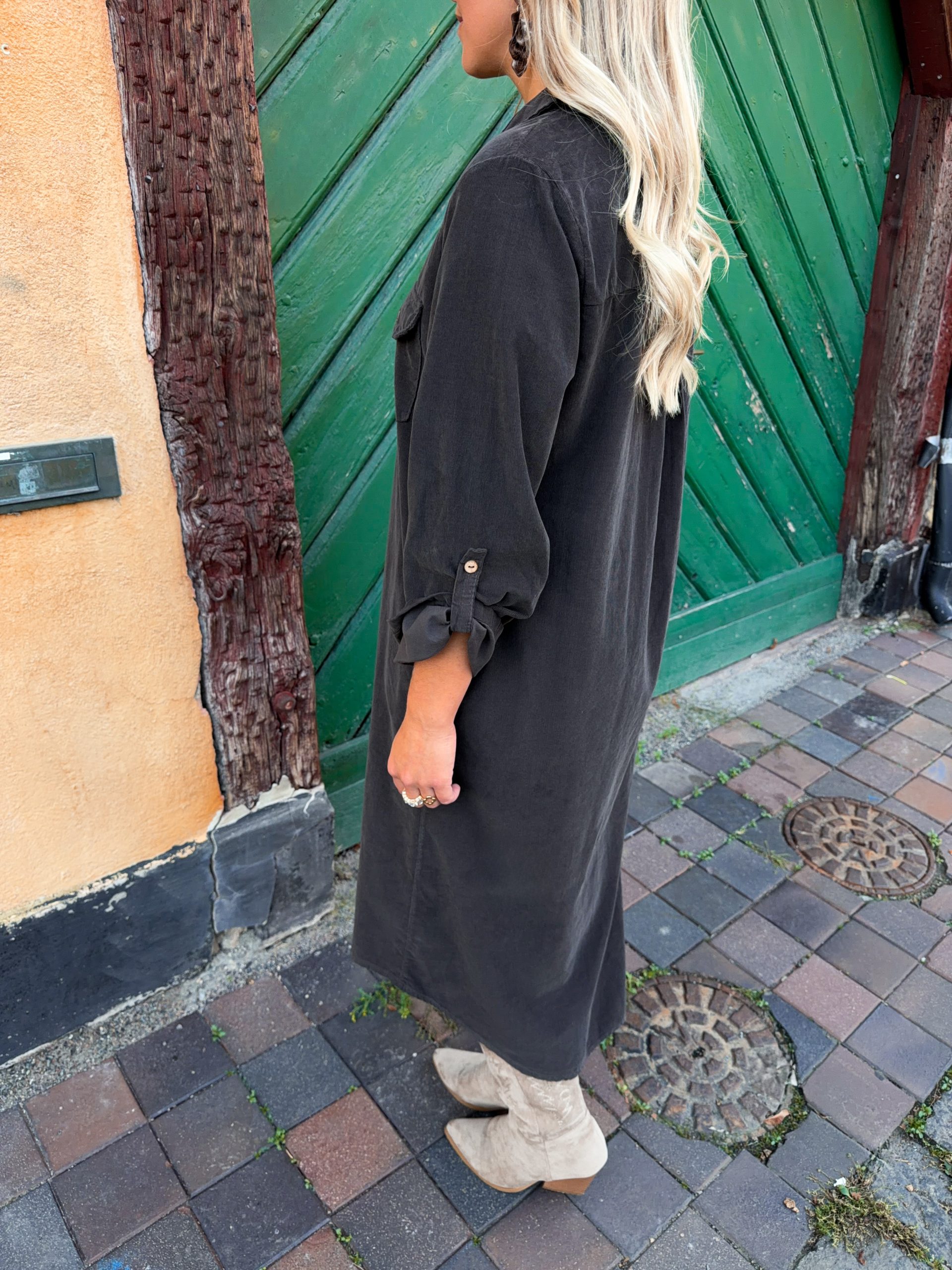 Skjortklänning - Manchester - Brun - Bild 3